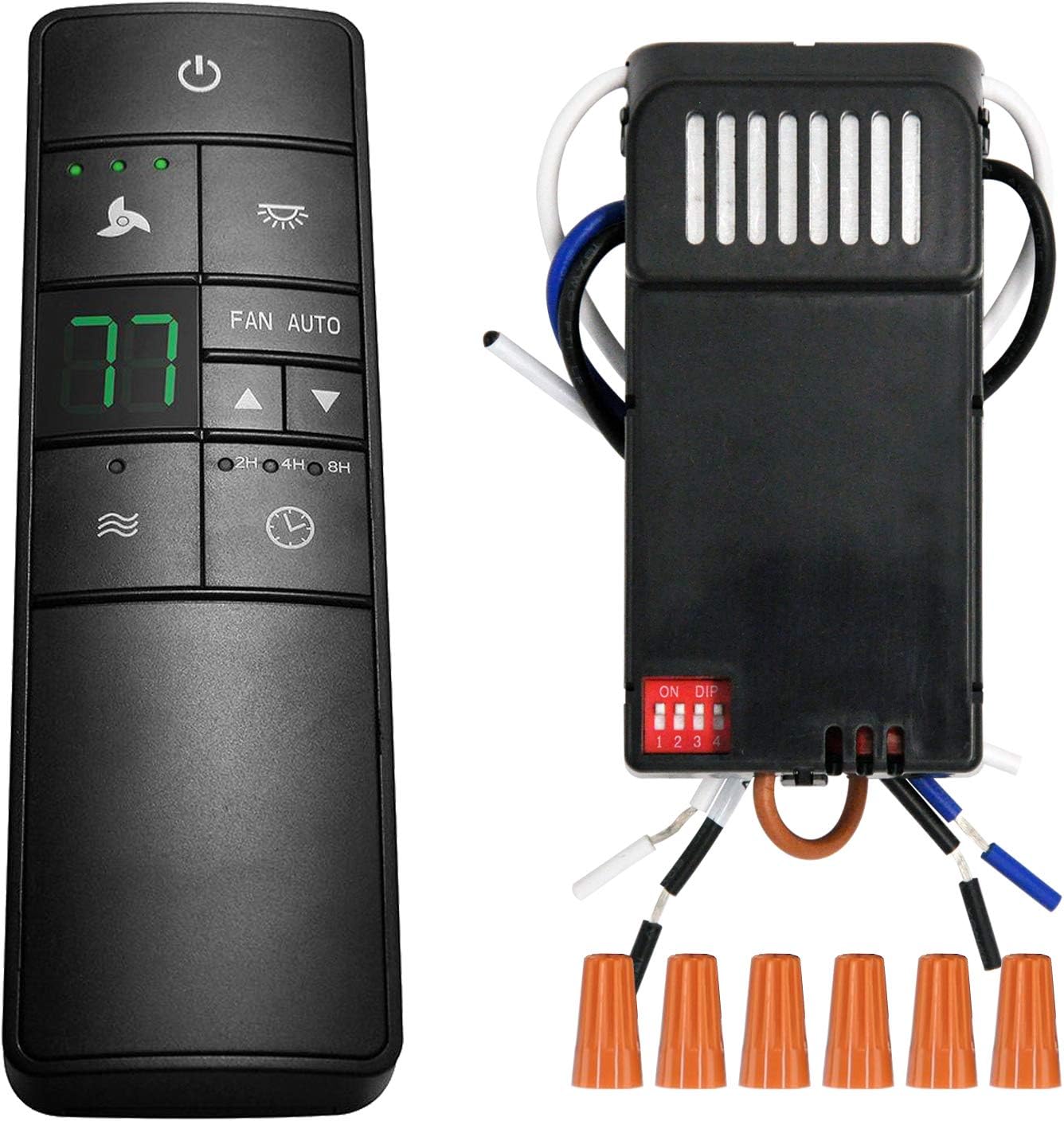 Universal Thermostatic Ceiling Fan Remote Control Kit for Home