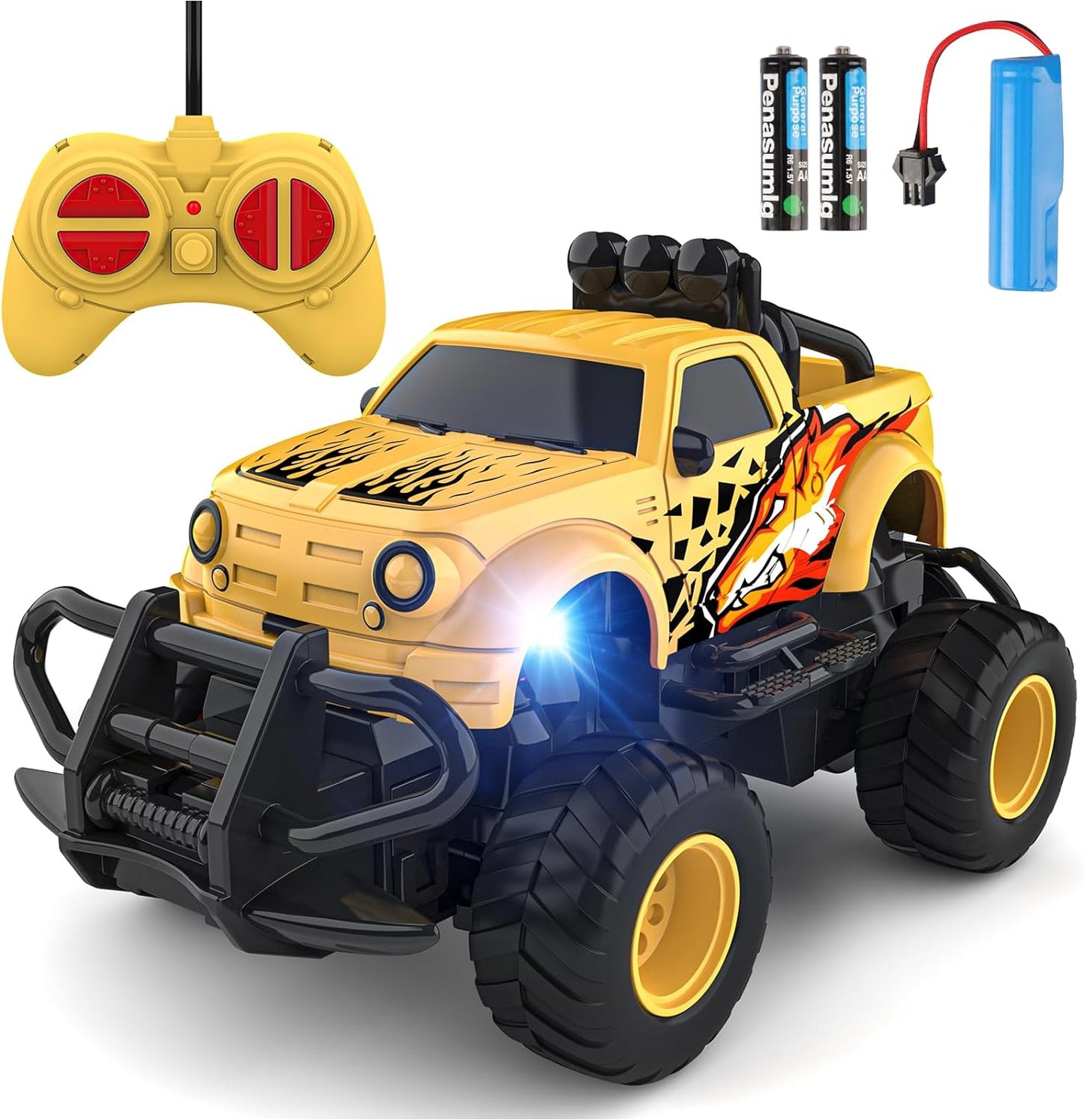 Mini RC Car Toy: Fun for Kids 3-7!