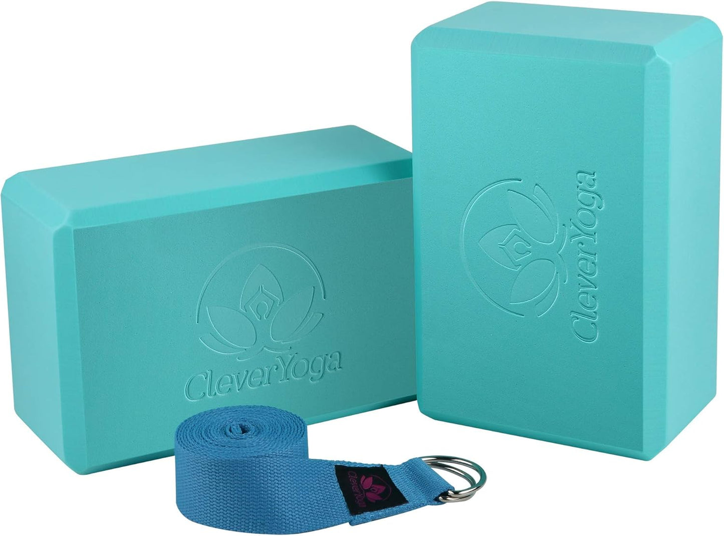 Lightweight Yoga Blocks & Strap Set - Enhance Flexibility