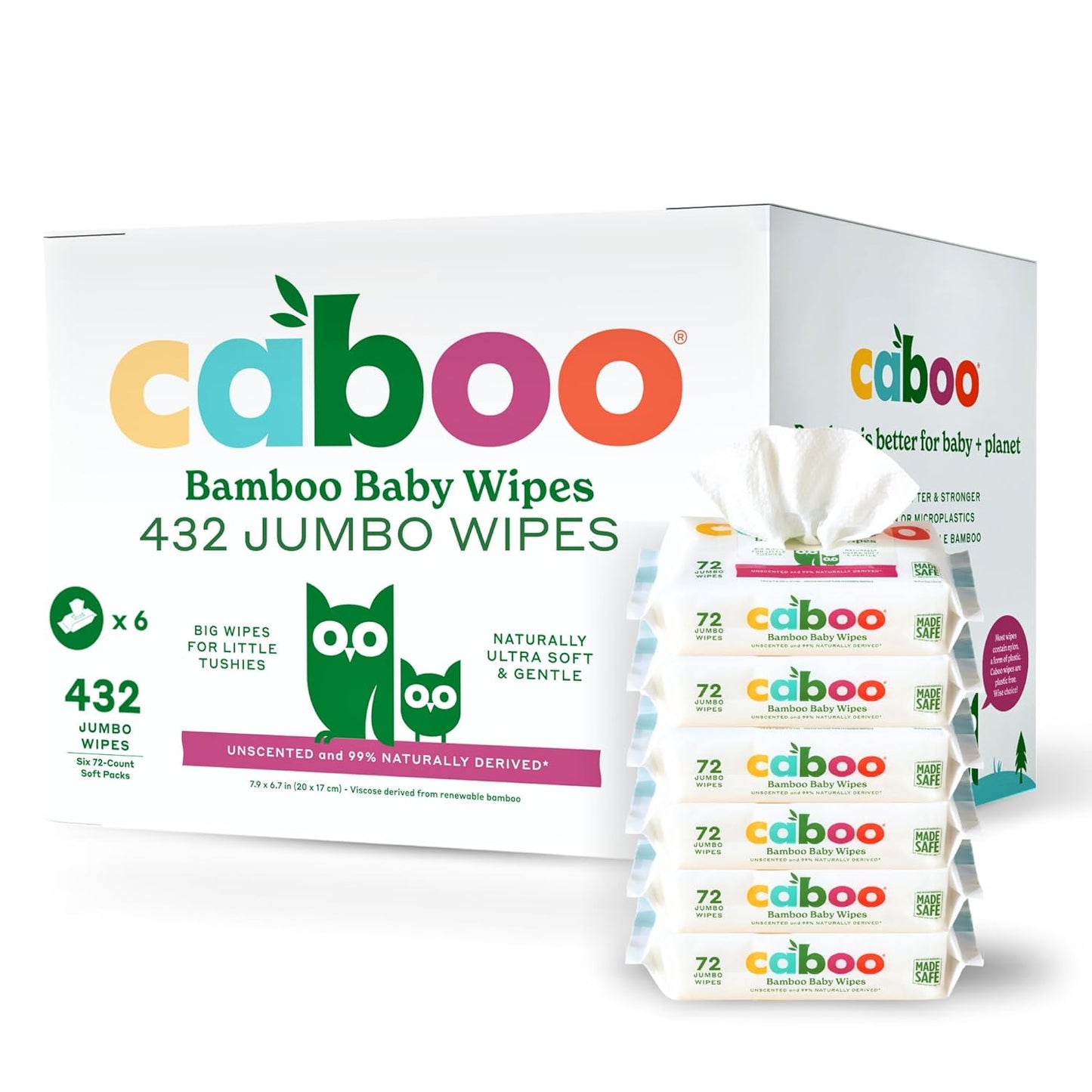Sensitive Skin Bliss: Caboo Tree-Free Baby Wipes