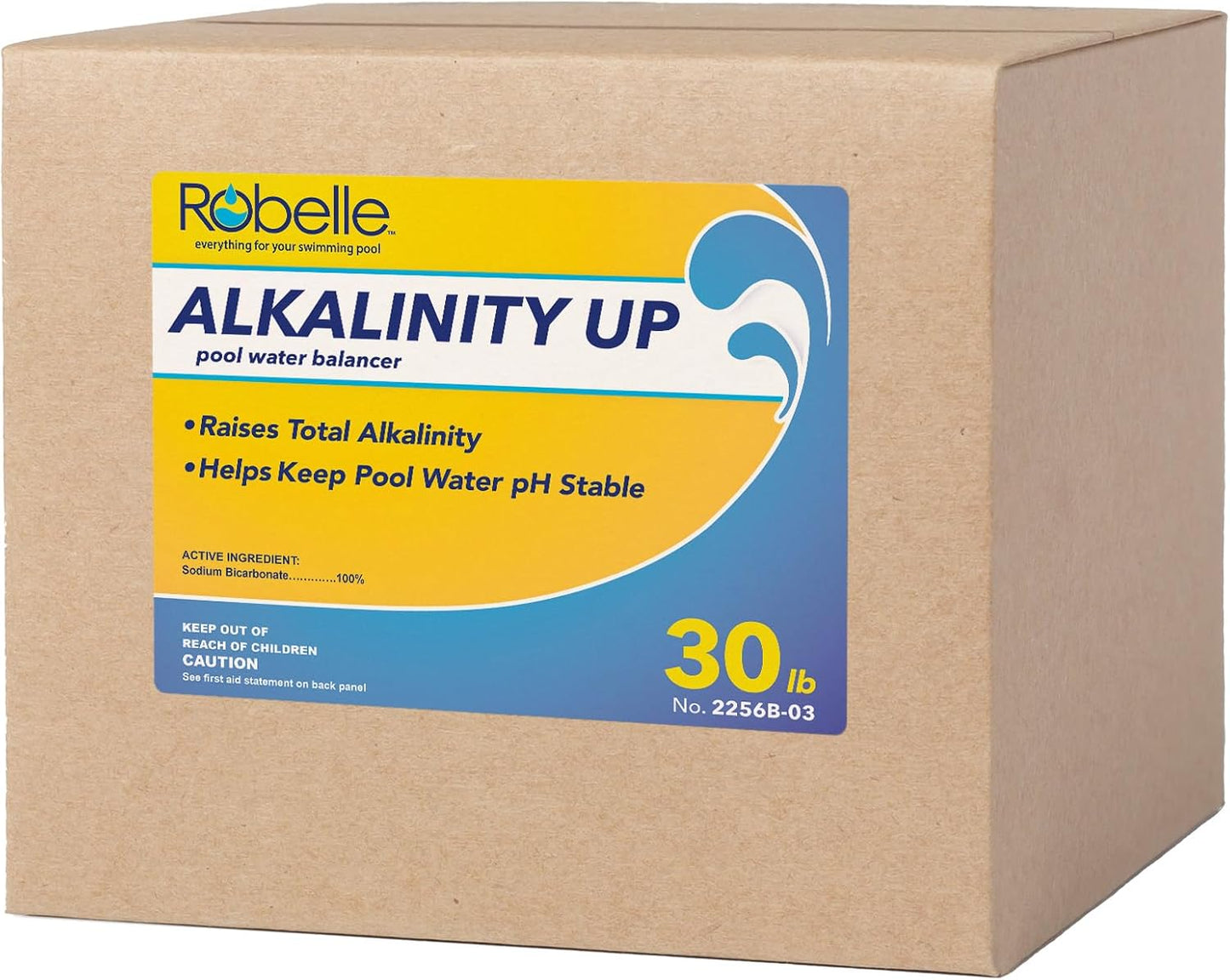 Robelle 30-Pounds Premium Alkalinity Up for Pools - Essential Care