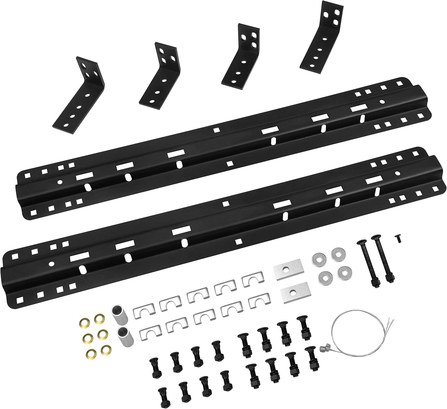 JY Performance Fifth Wheel Trailer Hitch Mount Rails for Trucks
