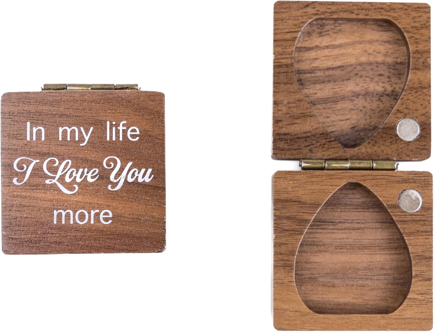 Custom Guitar Pick Holder: Handmade Leather Gift