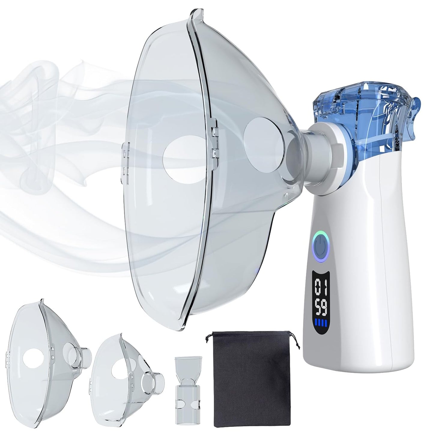 Nebulizer Portable 8cc Mesh Nebulizer for Adults & Kids