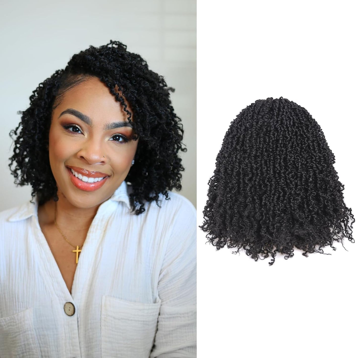 Toyotress Yanky Twist Crochet Hair - Fluffy Spring Mini Twist