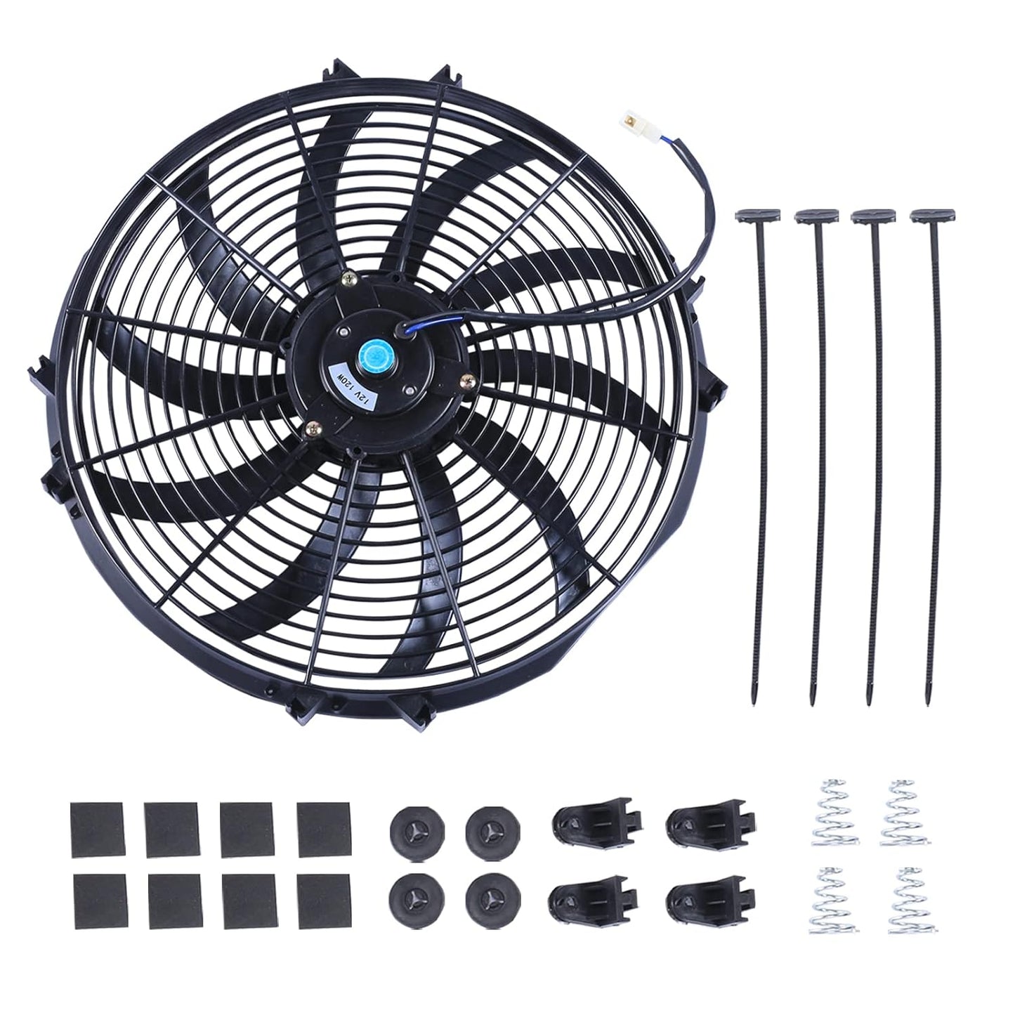 16 Inch Electric Radiator Cooling Fan Kit for Optimal Performance