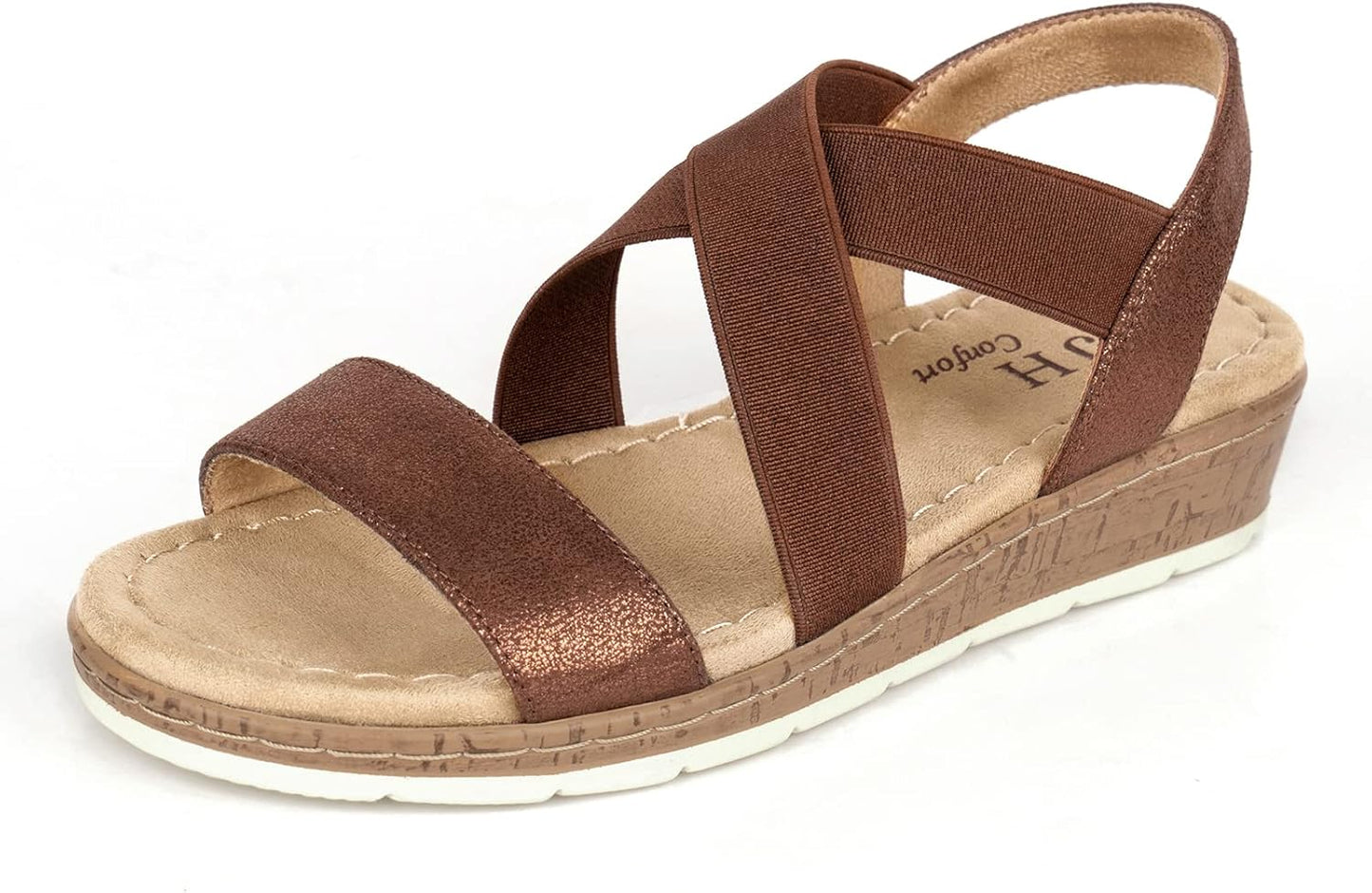 VJH confort Women's Flat Sandals for Stylish Summer Comfort