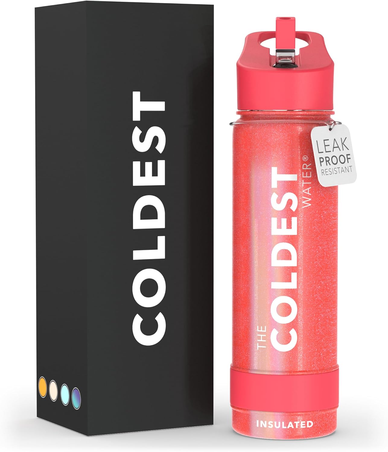 Coldest Insulated Water Bottle with Straw Lid for Active Lifestyles