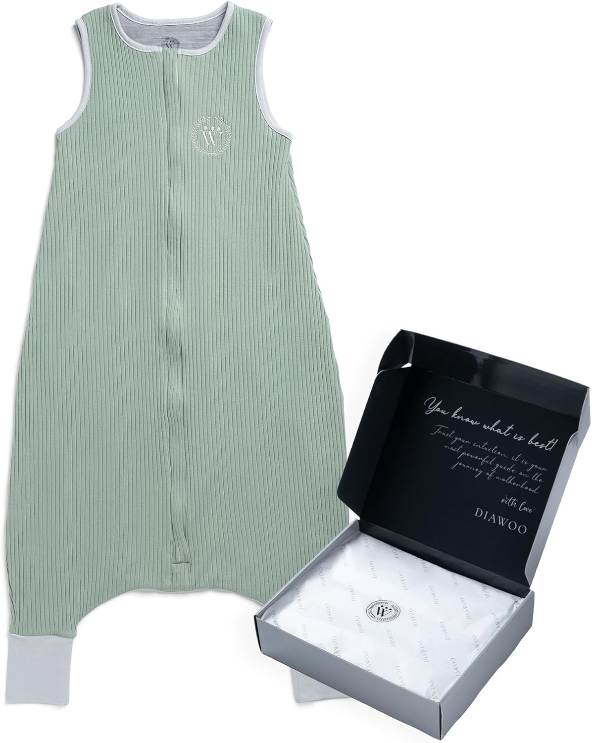 4 Season Baby Sleep Sack with Foot Openings for Cozy Sleep