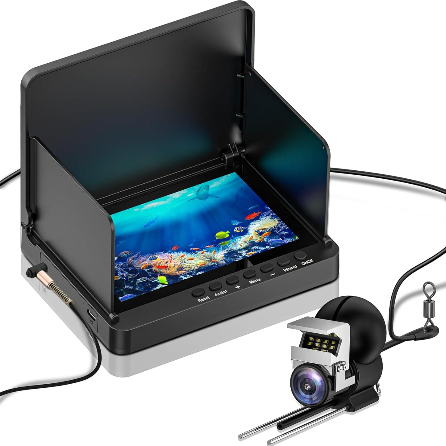 HD Underwater Fish Finder with Night Vision