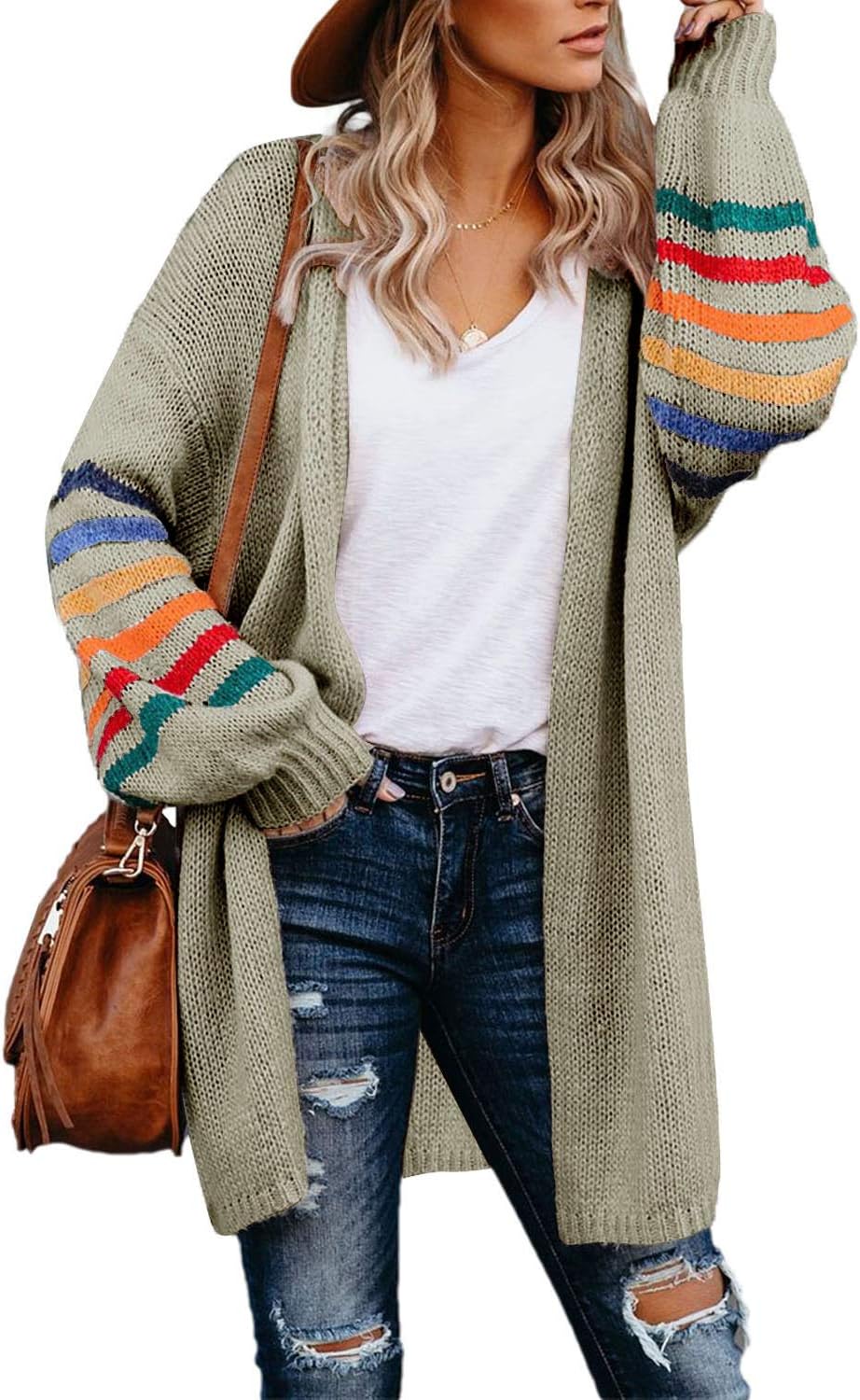 Dokotoo Women's Long Open Front Cardigans for Stylish Comfort