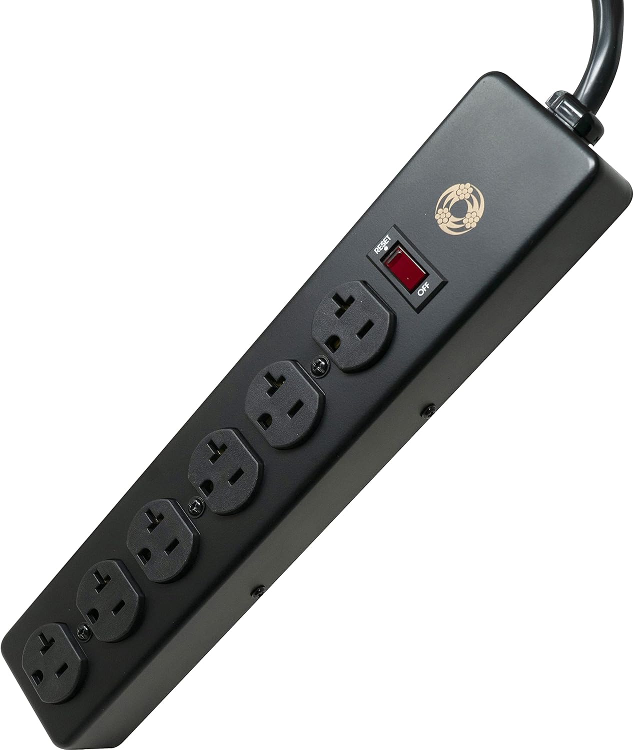 Southwire 6 Outlet Metal Power Strip - 20 Amp with 6ft Cord