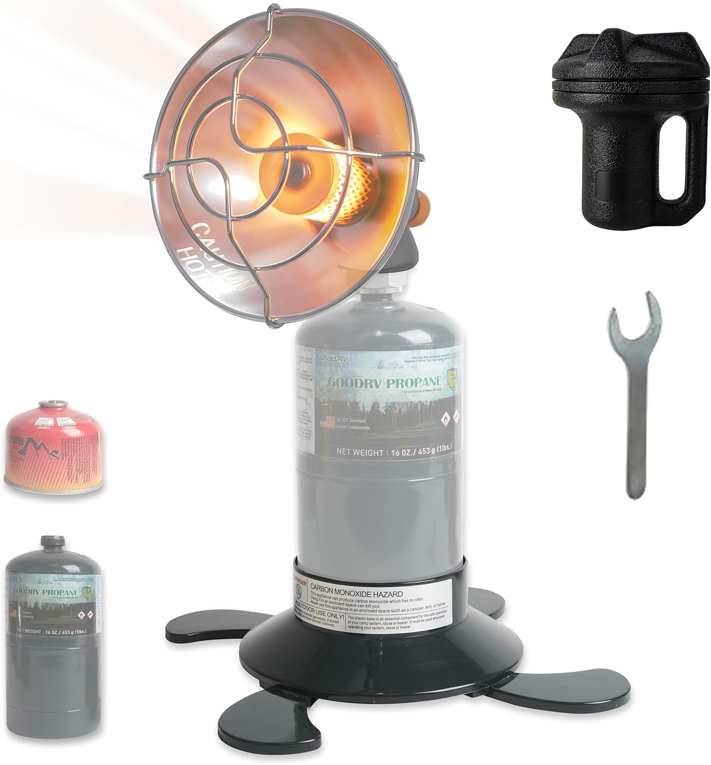 Cybring Portable Propane Heater: Quick Outdoor Warmth