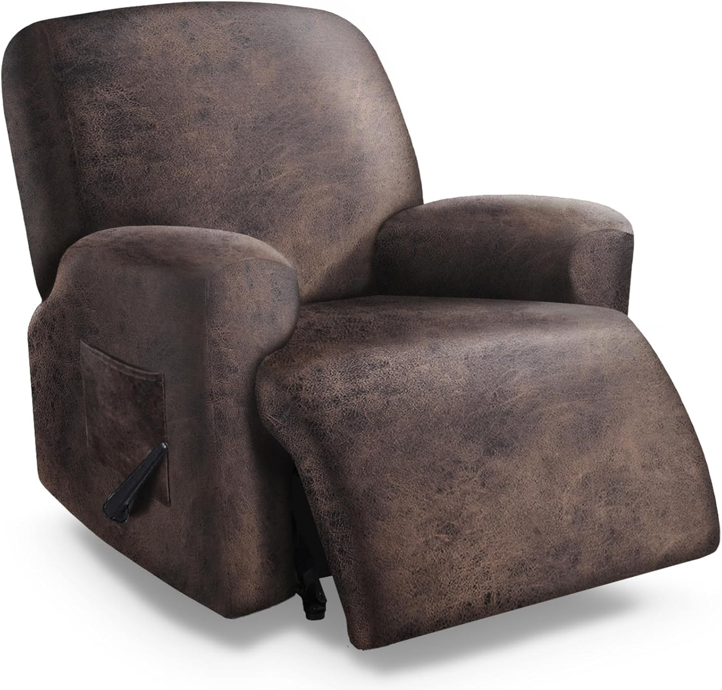 Molasofa Leather Like Oversized Recliner Chair Covers for Comfort