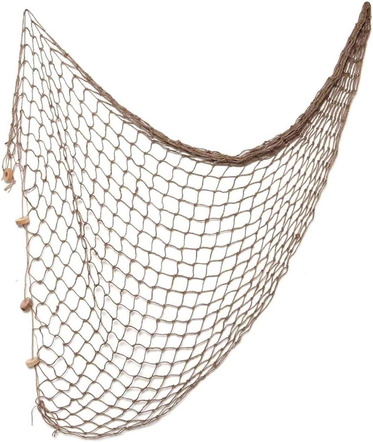 Winomo 80x40 Inch Decorative Fishing Net - Rustic Chic Wall Decor
