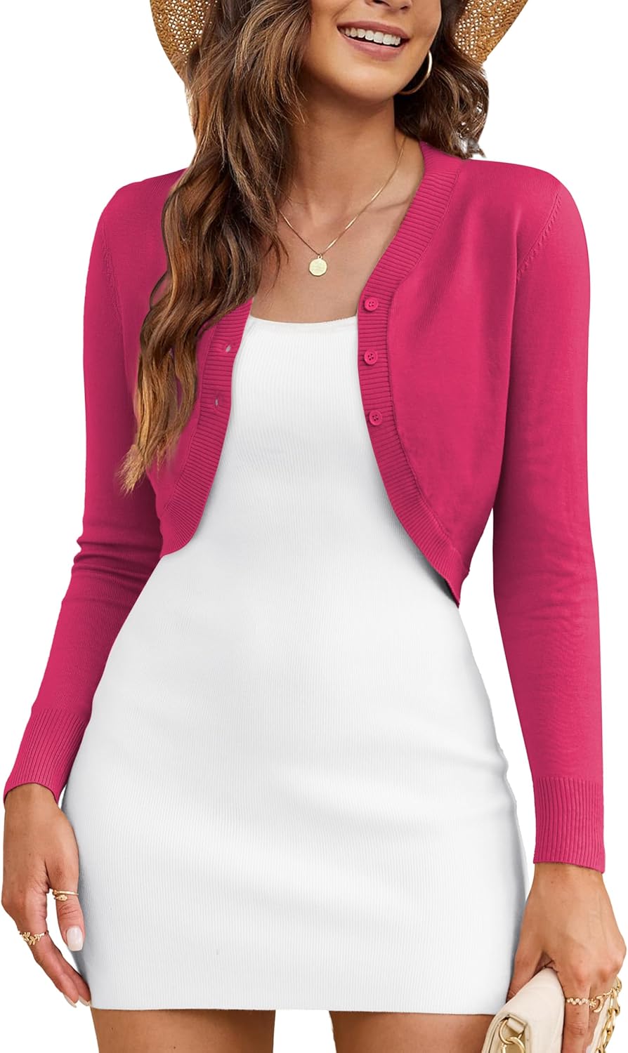 OmicGot Women's Cropped Cardigan Sweaters for Every Occasion
