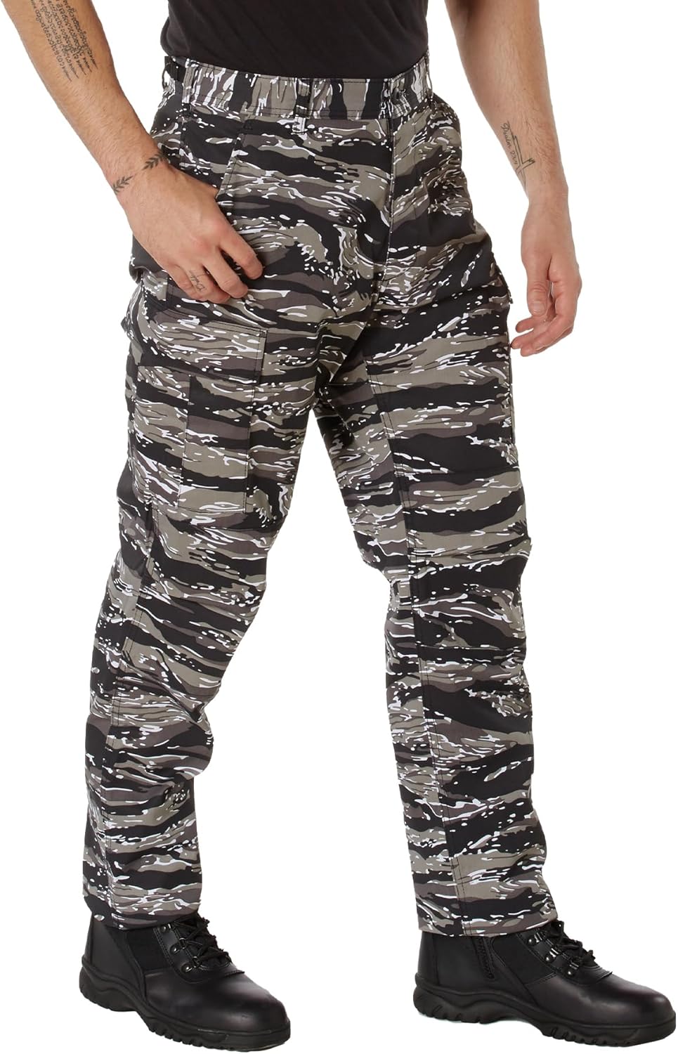 Rugged Tactical BDU Pants for Outdoor Hiking and Work Uniform