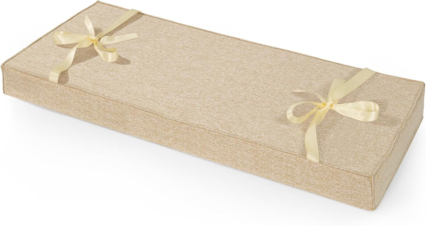 ROFIELTY Bench Cushion 39 inch for Indoor Furniture Comfort
