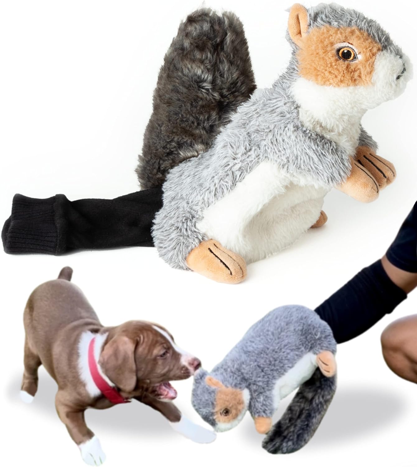 Milunova Pupr Pals Dog & Cat Toy Puppet for Safe Playtime Fun
