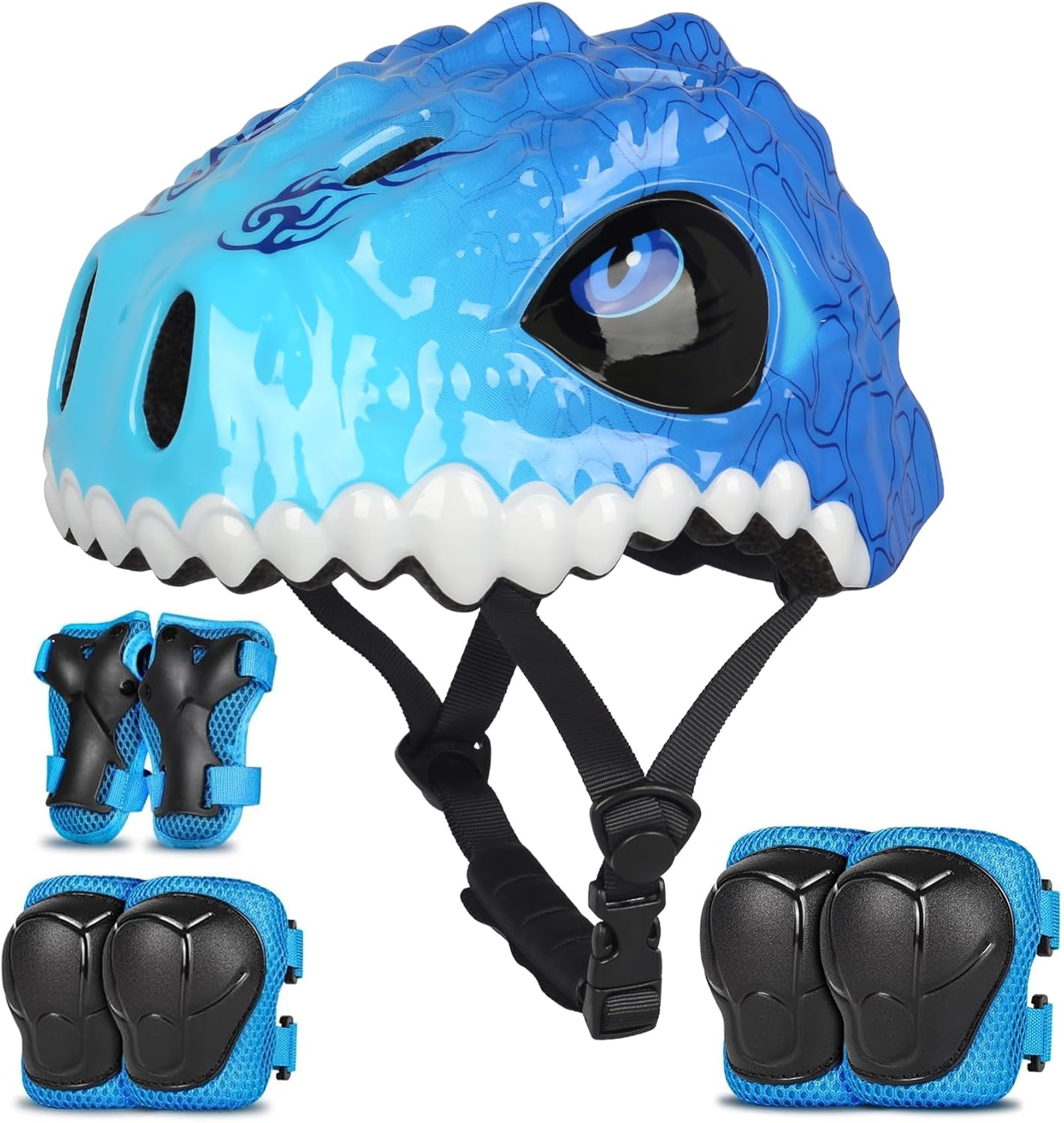 Toddler Kids Bike Helmet with 3D Dinosaur Design for Safety