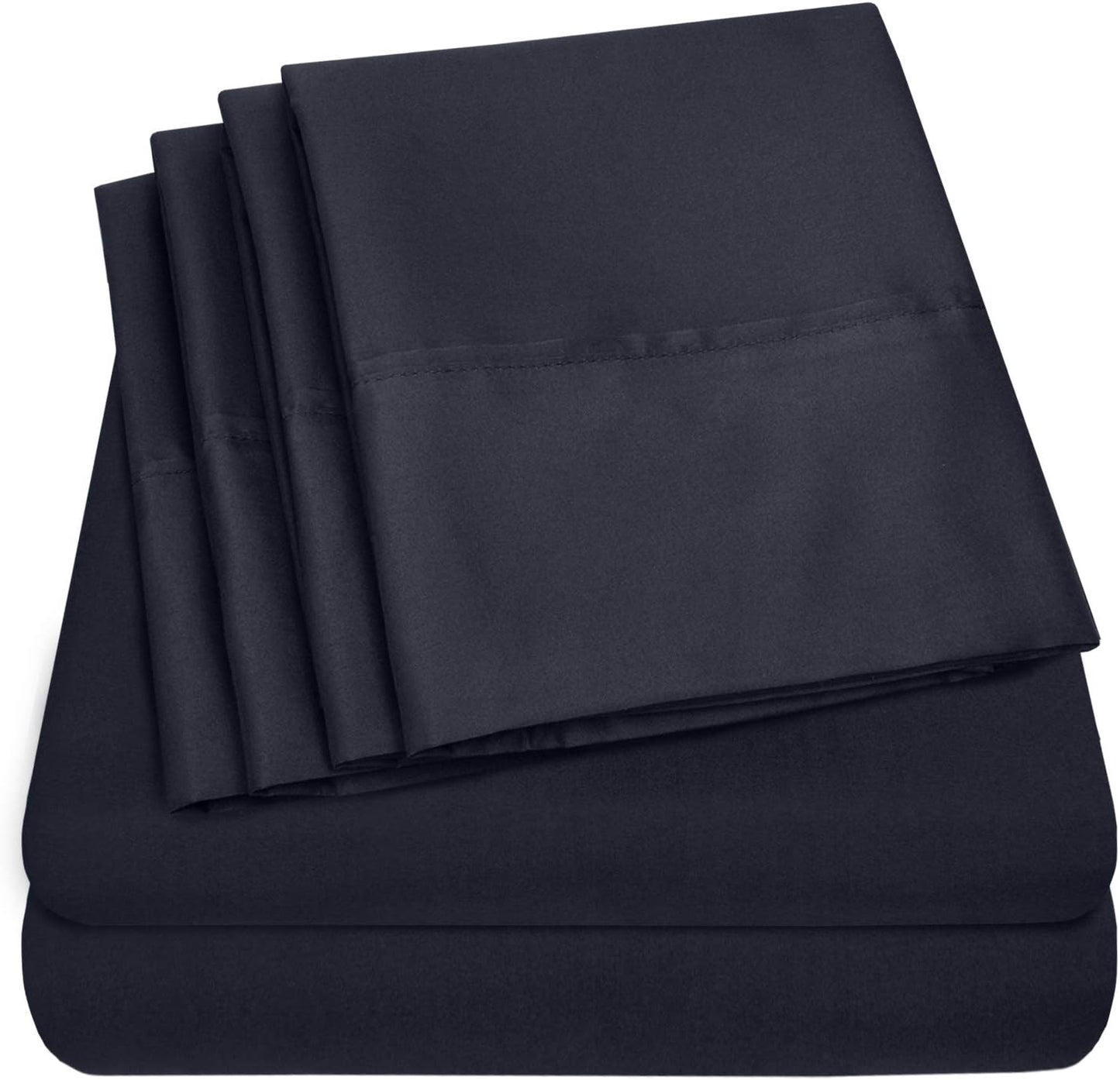 Cal King Size Bed Sheets - 6 Piece Supreme Collection Set