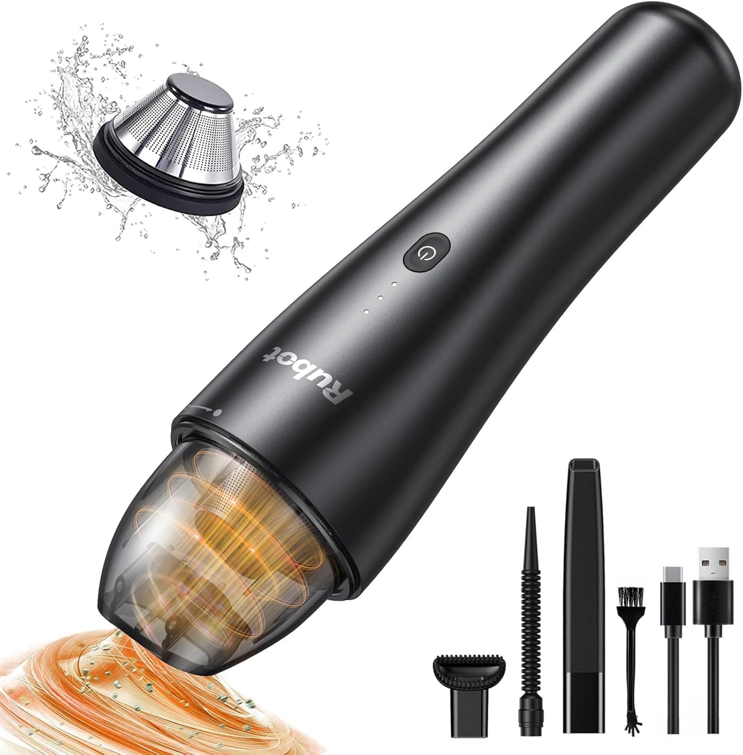8000Pa Powerful Cordless Car Vacuum by RUBOT