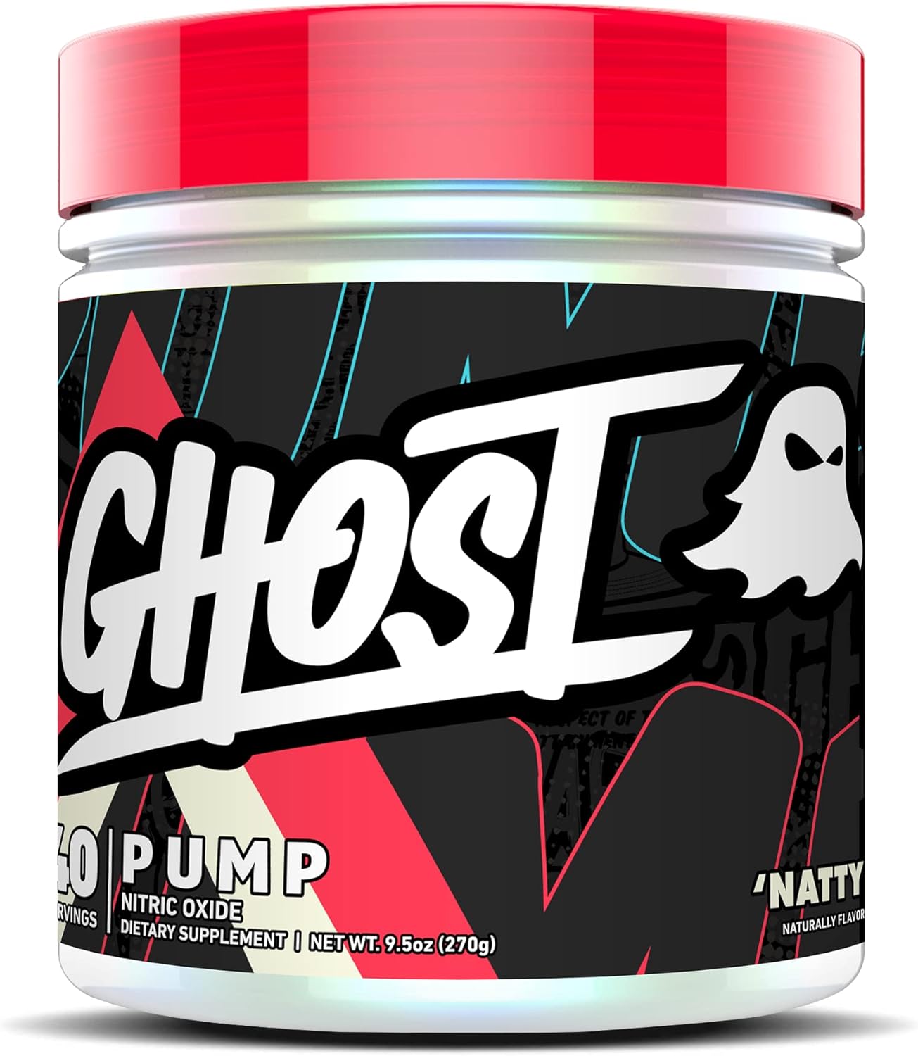 GHOST Pump Nitric Oxide Powder - Sugar & Stim-Free Pre-Workout