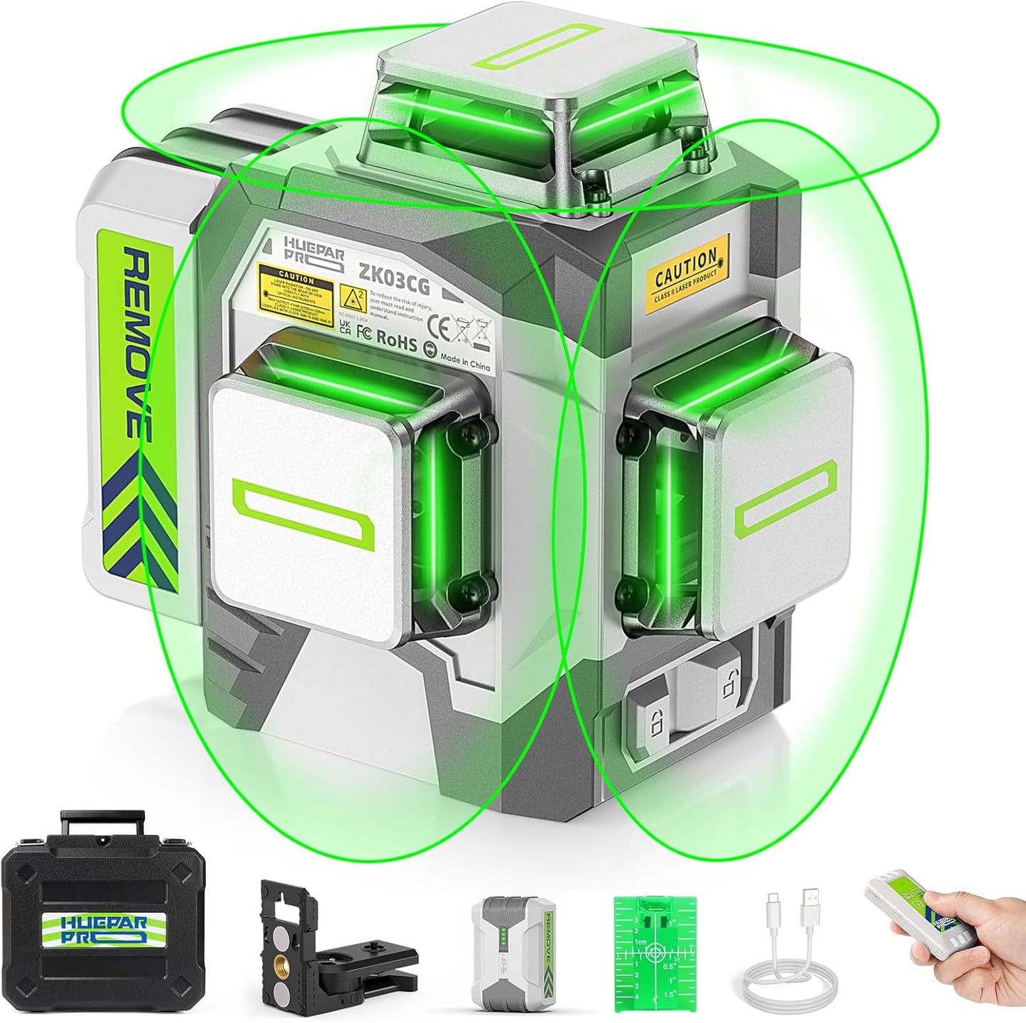 Laser Level 360 Self Leveling Tool for Precision Construction
