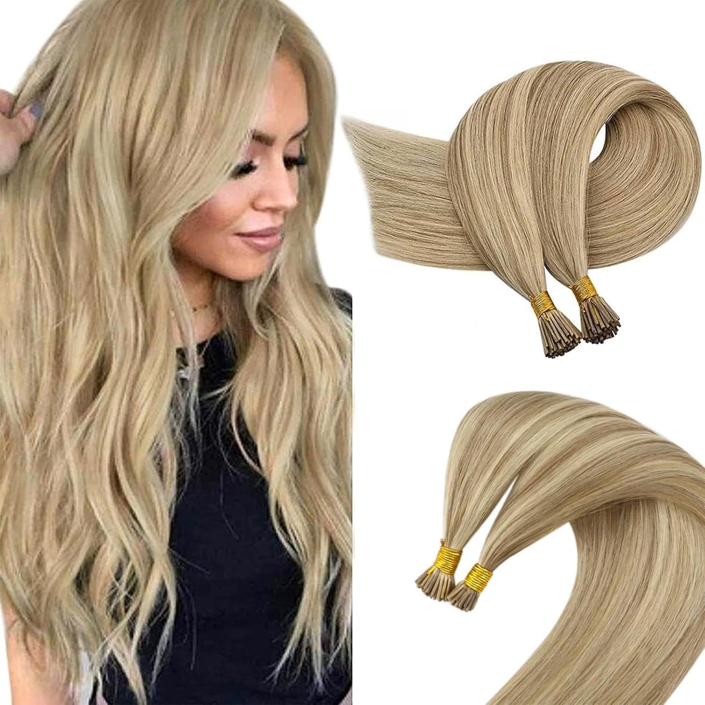 Sunny Hair Itip Hair Extensions for Stunning Blonde Highlights