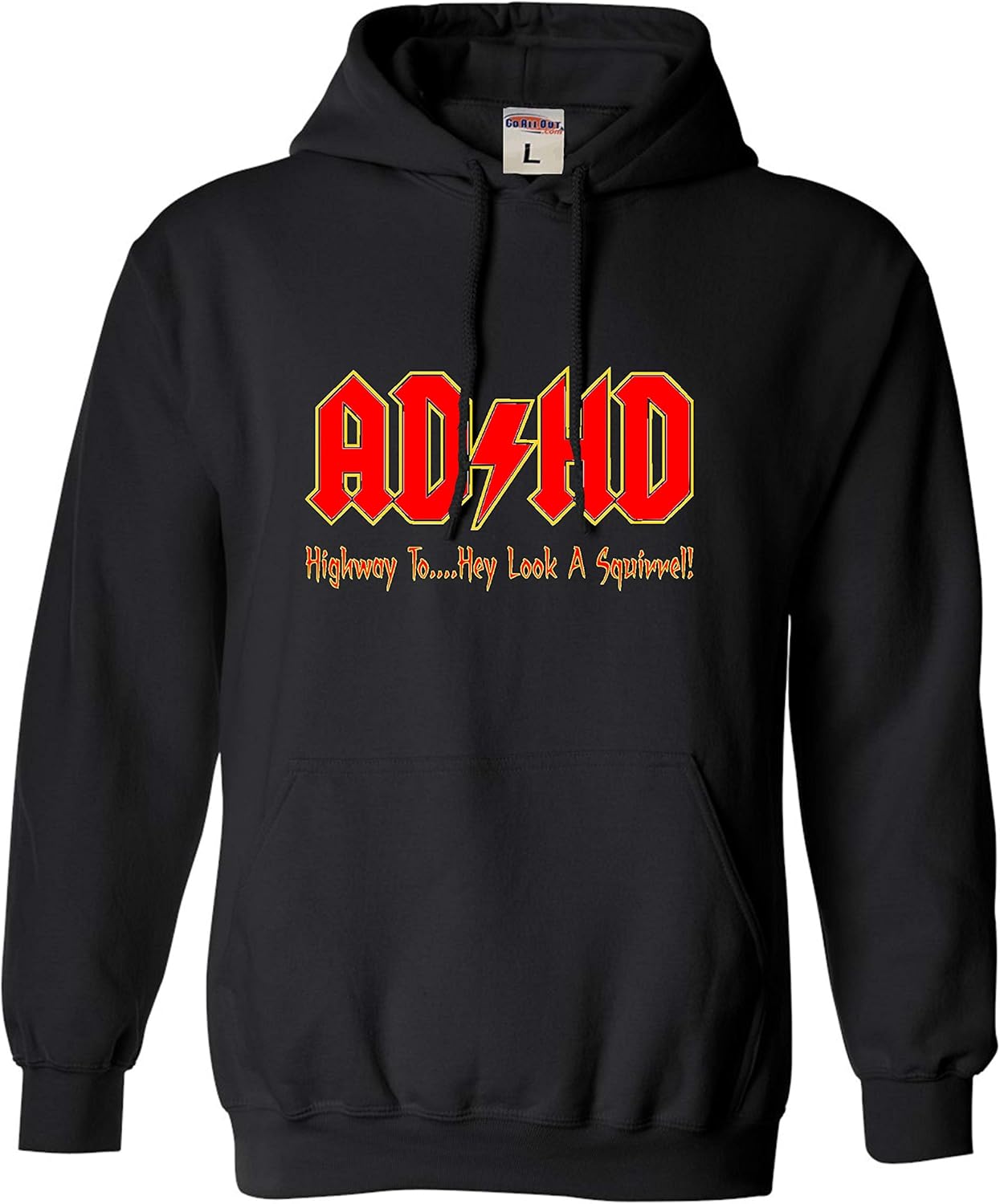 ADHD Funny Music Sweatshirt