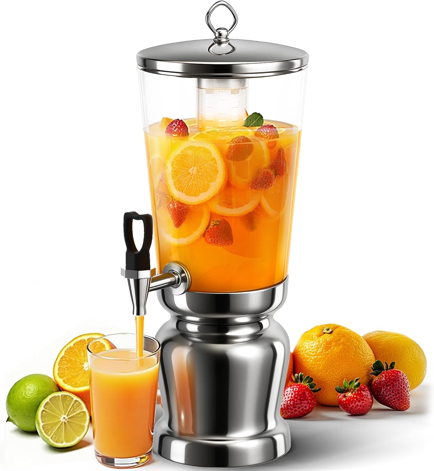 WantJoin Beverage Dispenser with Stand for Parties and Events