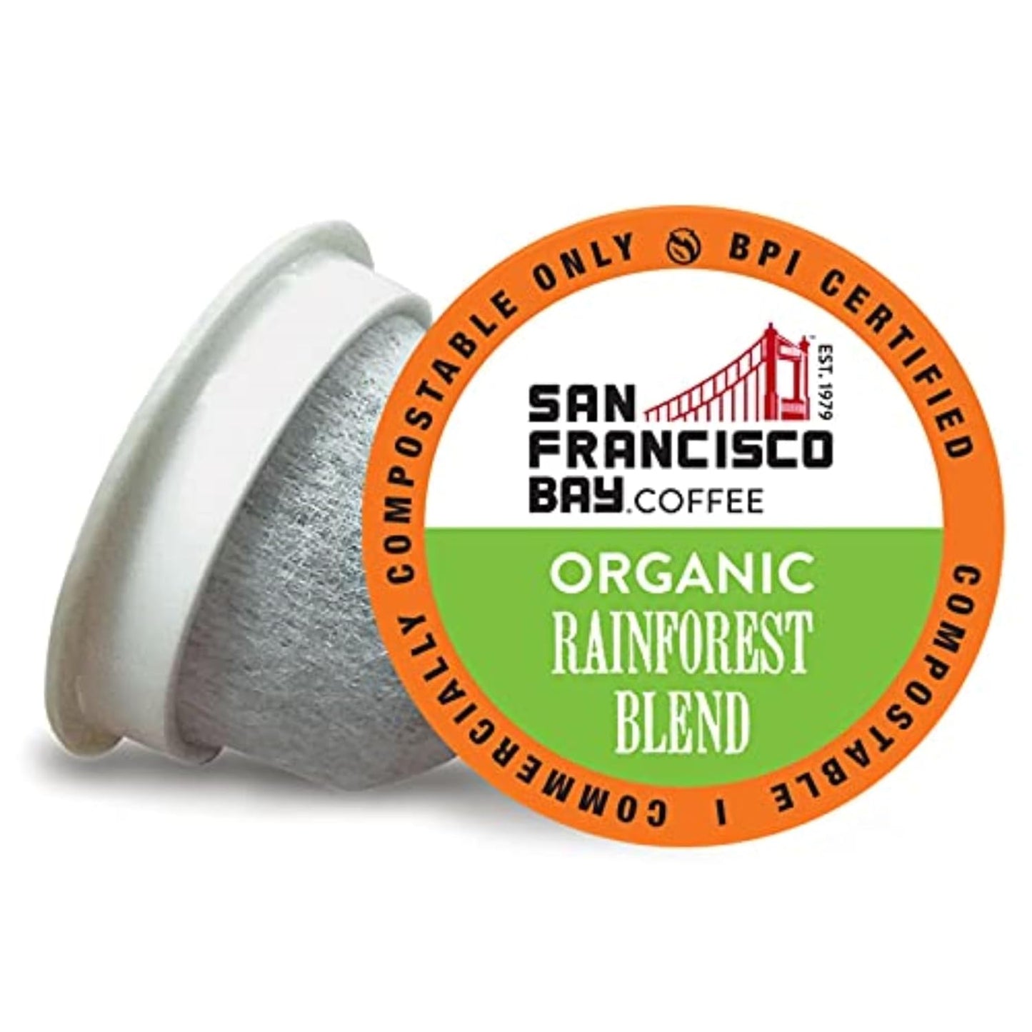 San Francisco Bay Compostable Coffee Pods - Organic Rainforest Blend
