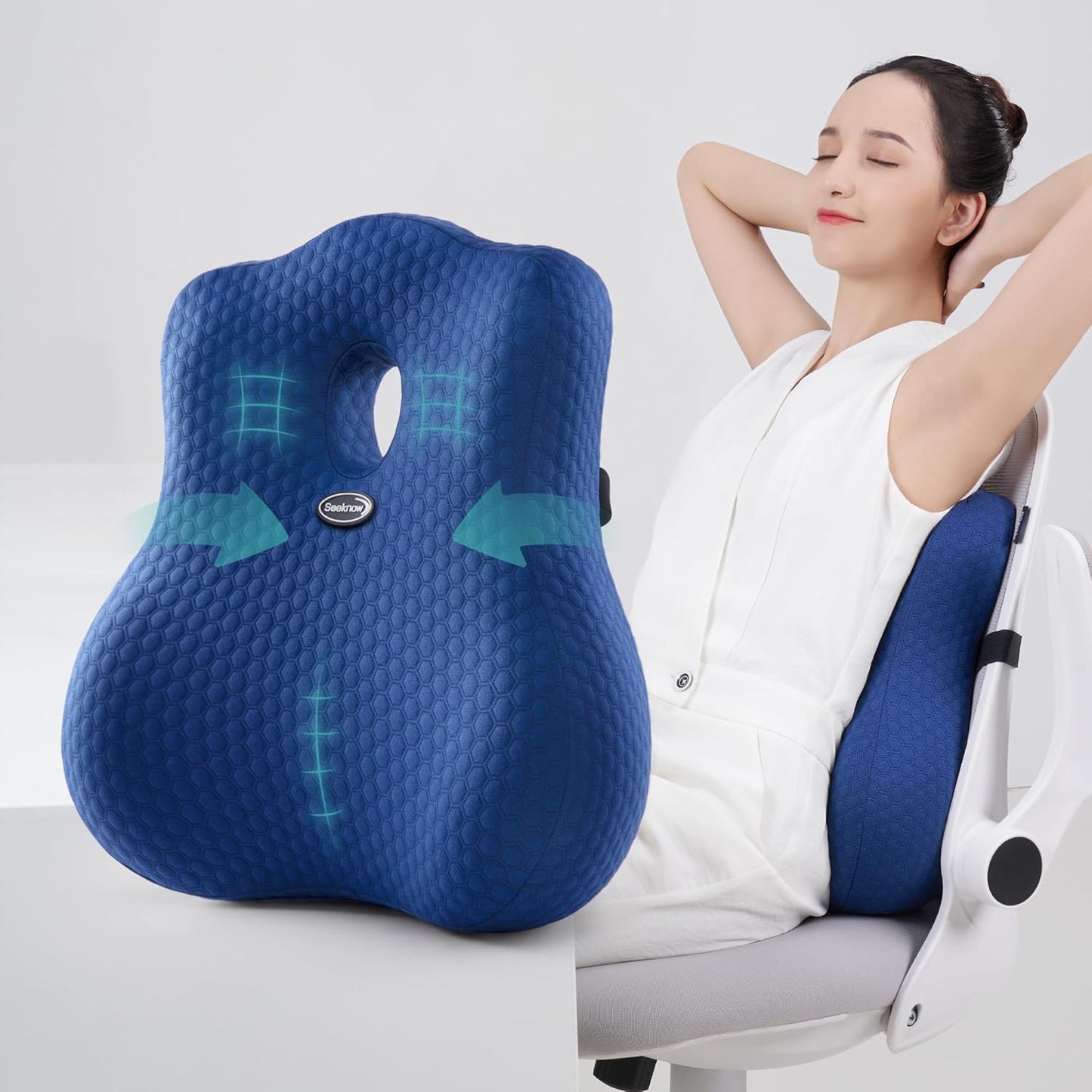 Memory Foam Lumbar Support Pillow - Comfort Everywhere
