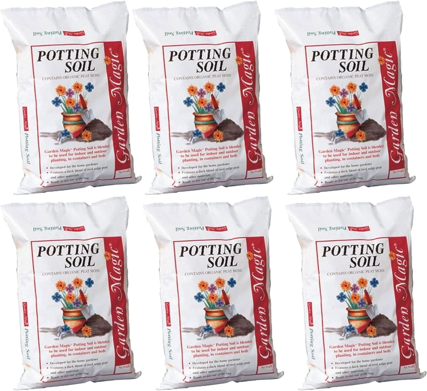 Michigan Peat Garden Magic Potting Soil Mix for All Plants