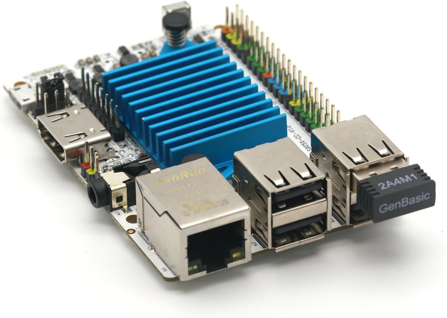 Le Potato Mini Single Board Computer with USB WiFi 4 and Heatsink