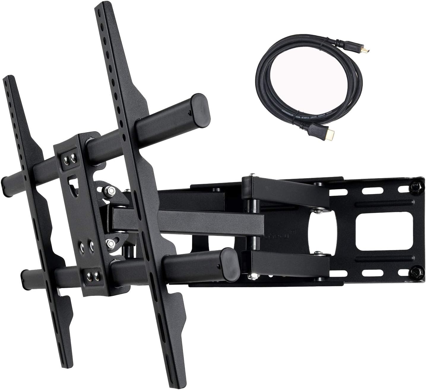 Maximize Your Viewing Experience with 125 lbs Capacity Full Motion TV Wall Mount