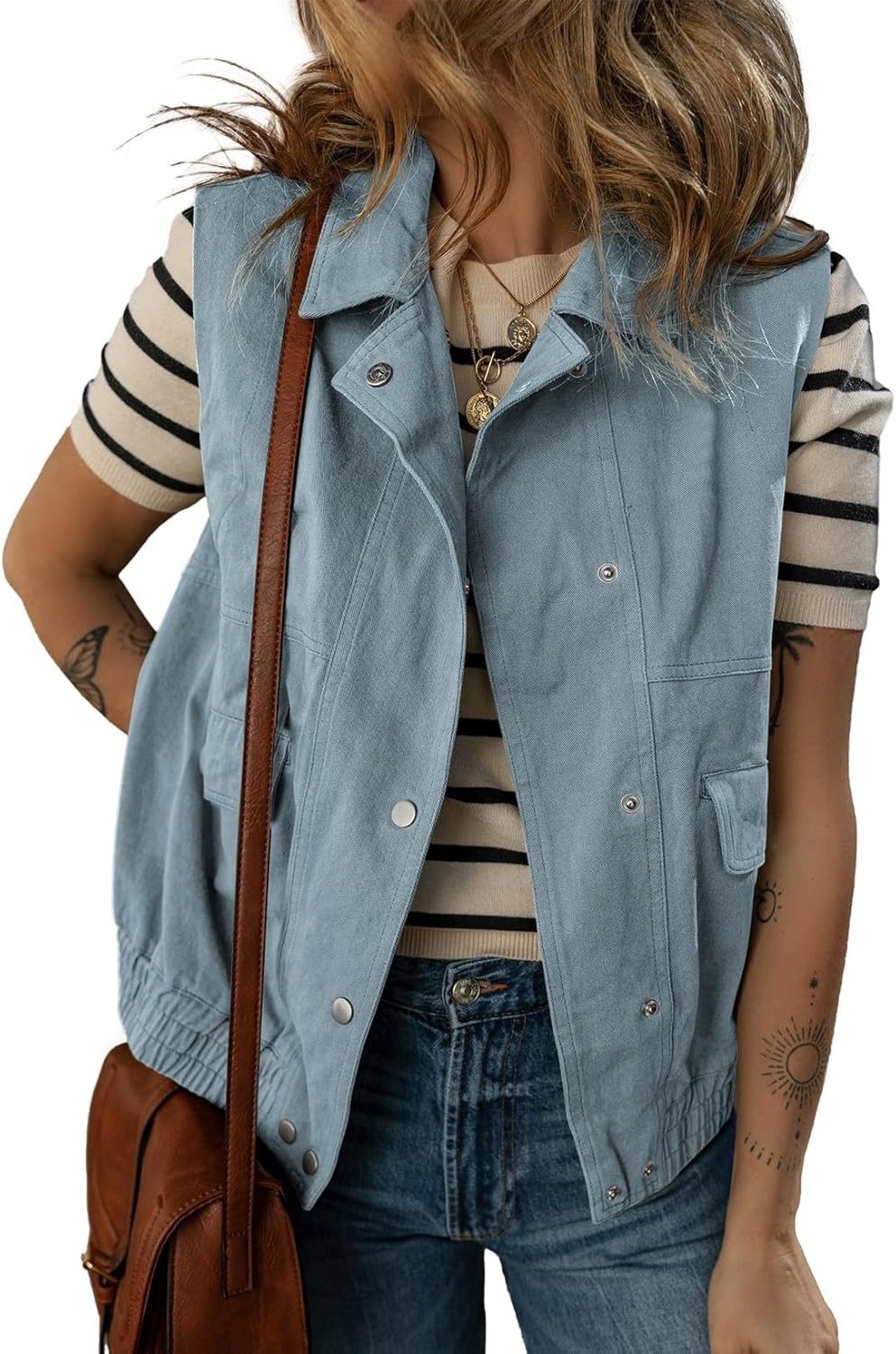 Dokotoo Womens Vests for Fall 2025 - Stylish Sleeveless Jacket