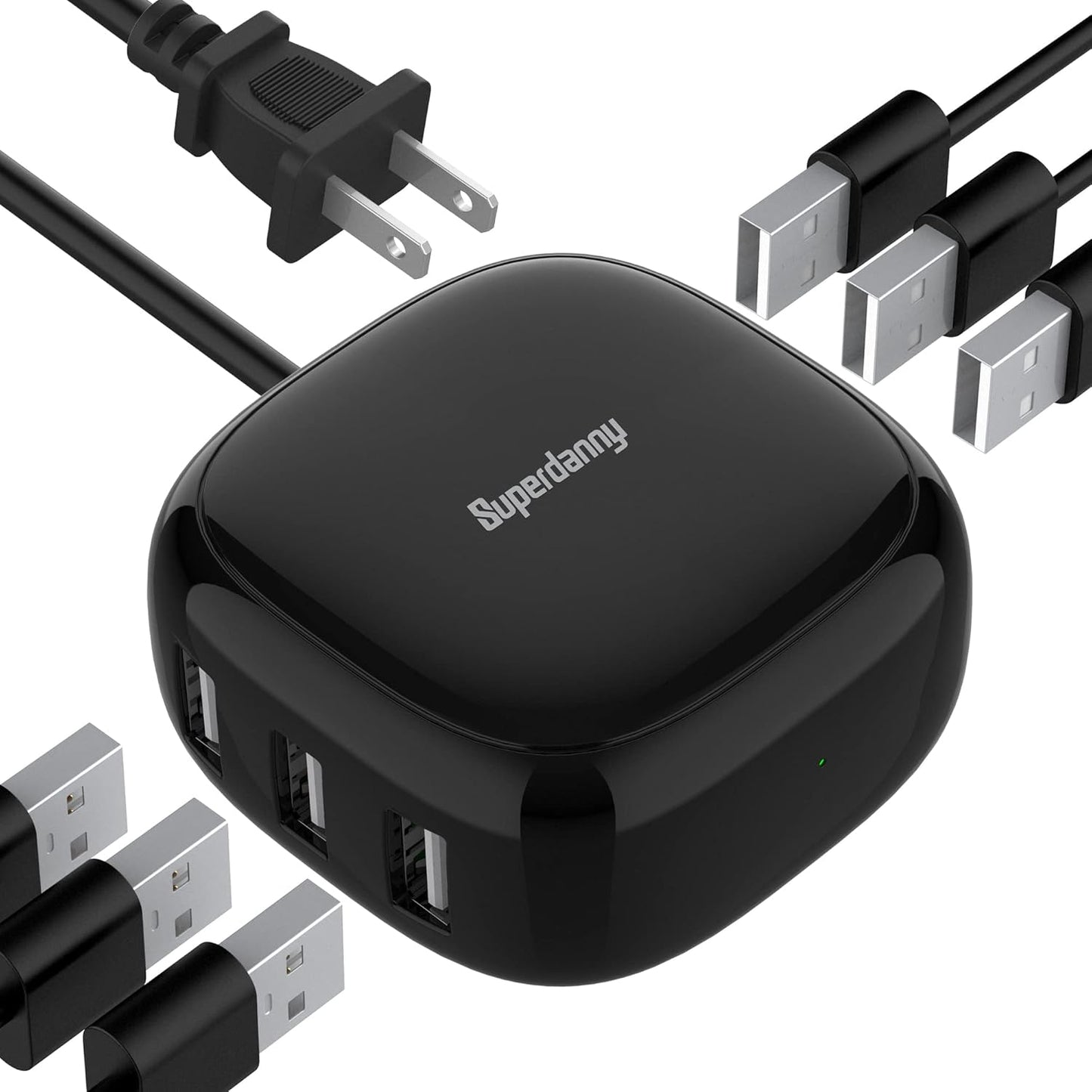 Superior 6-Port USB Charger for Multiple Devices