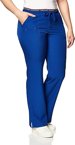 HeartSoul Break On Through Women Scrubs Pant Low Rise Drawstring