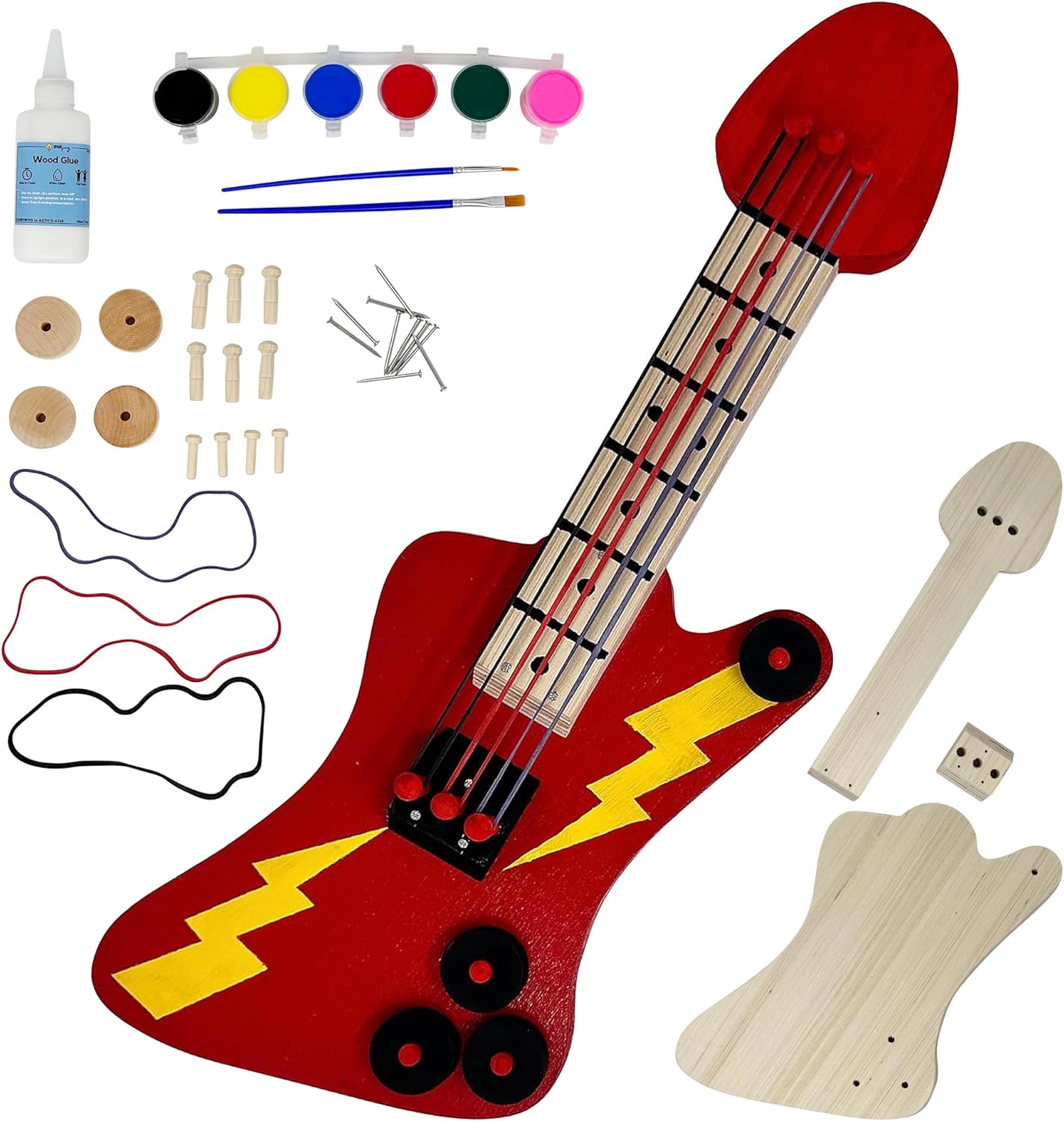 DIY Wood Building Kits for Kids - Creative Fun Craft Projects