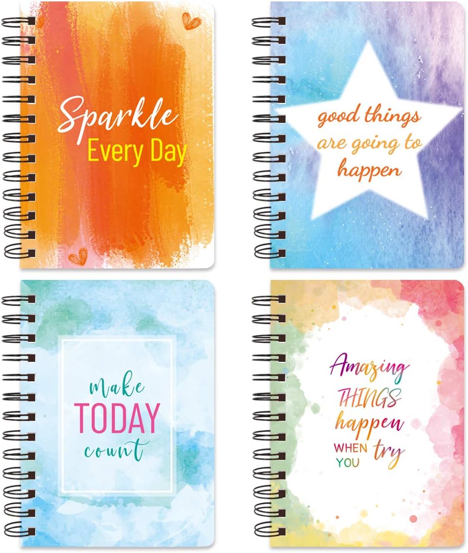 Ceiba Tree Watercolor Spiral Notebooks Set
