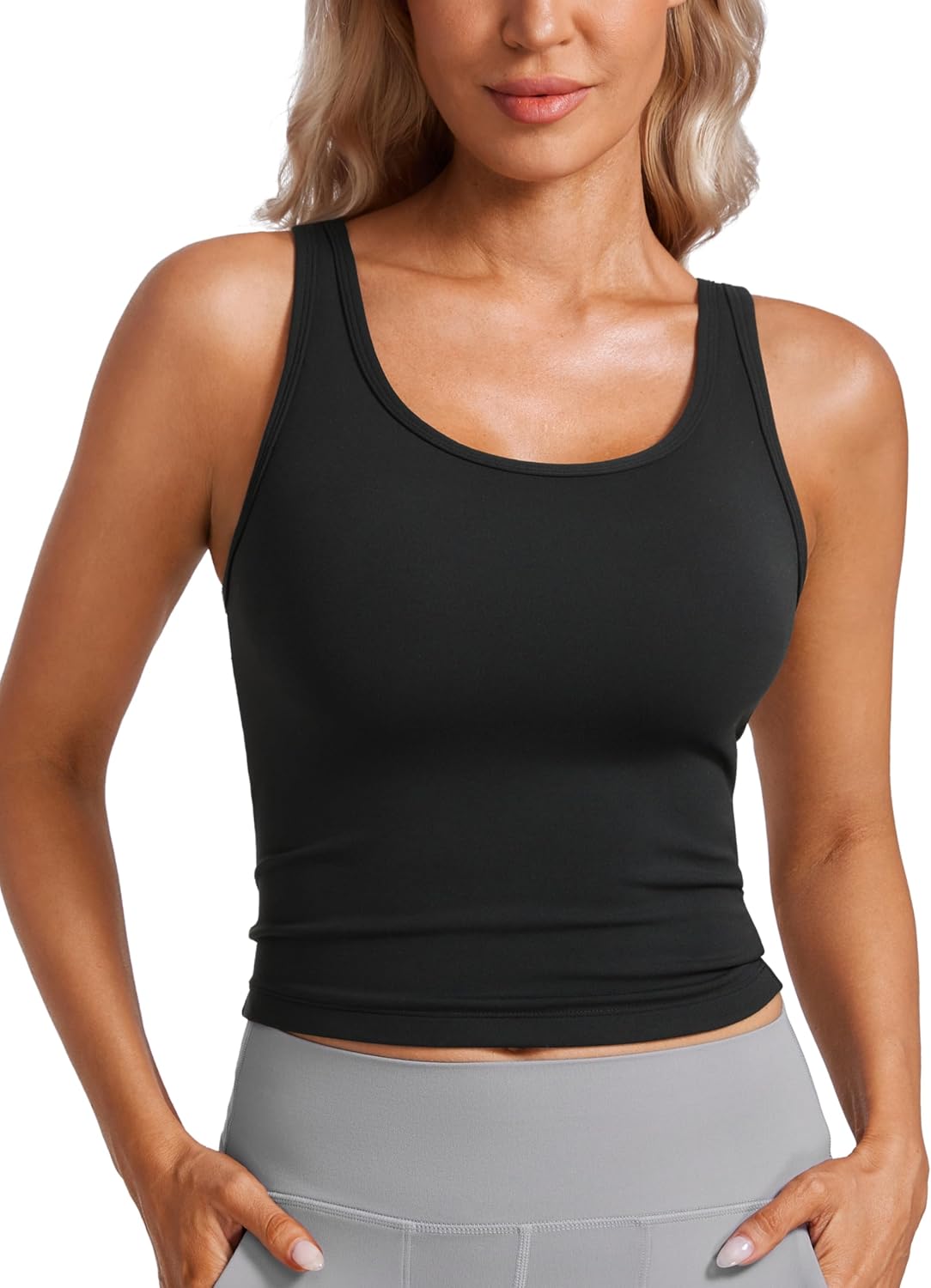 CRZ YOGA Butterluxe Racerback Tank: Super Soft & Stylish!