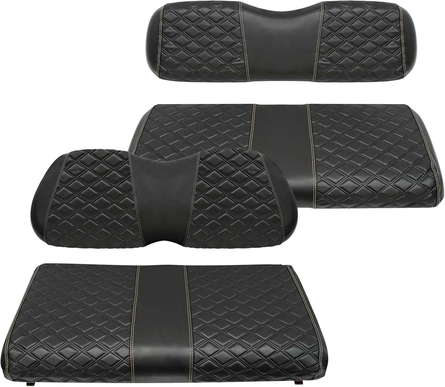 Golf Cart Front and Rear Seat Covers for Club Car Precedent
