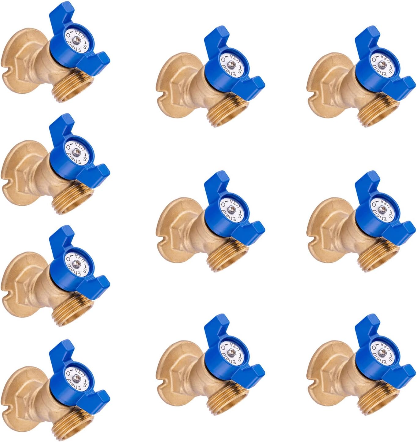 EFIELD 1/4-Turn Sillcock Hose Bibb Pack of 10 for Water Service