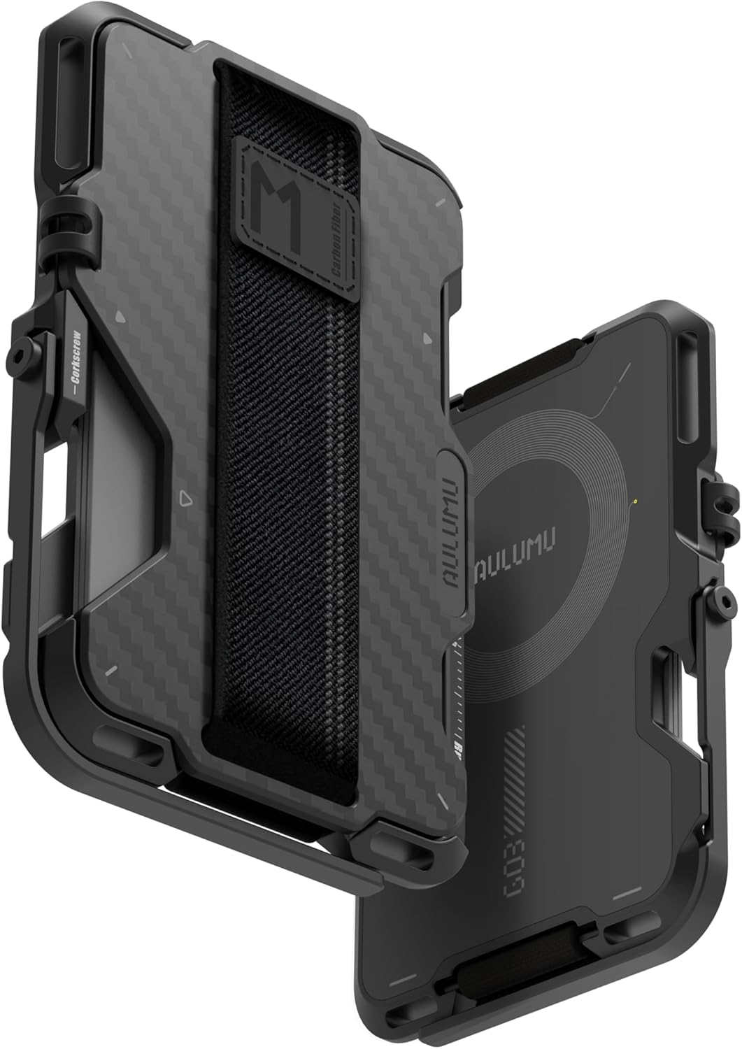 Aulumu G03 Carbon Fiber Magnetic Wallet Card Holder Review