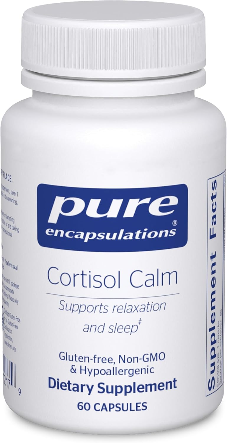 Cortisol Calm for Stress Management and Restful Sleep Support