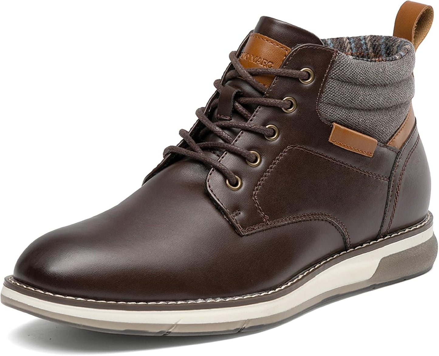 Bruno Marc Men's Classic Chukka Boots for Dress and Casual Wear