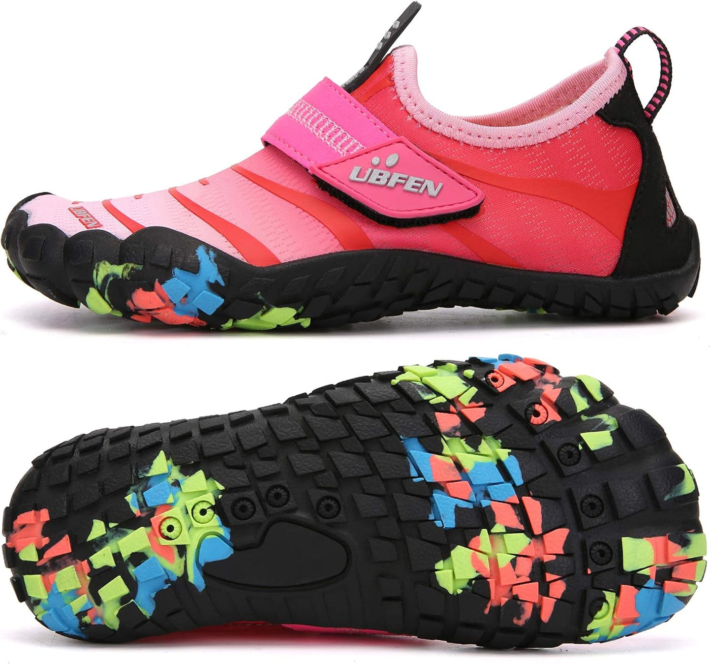 UBFEN Water Shoes for Kids - Quick Dry Aqua Socks for Beach