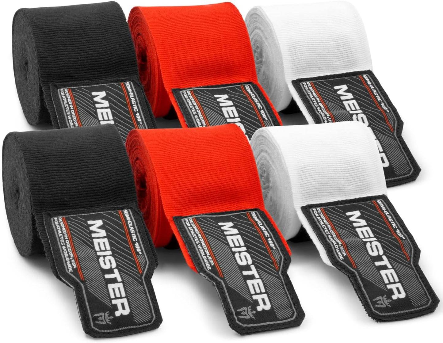 Protect Your Hands with Meister Adult Hand Wraps - 3 Pack