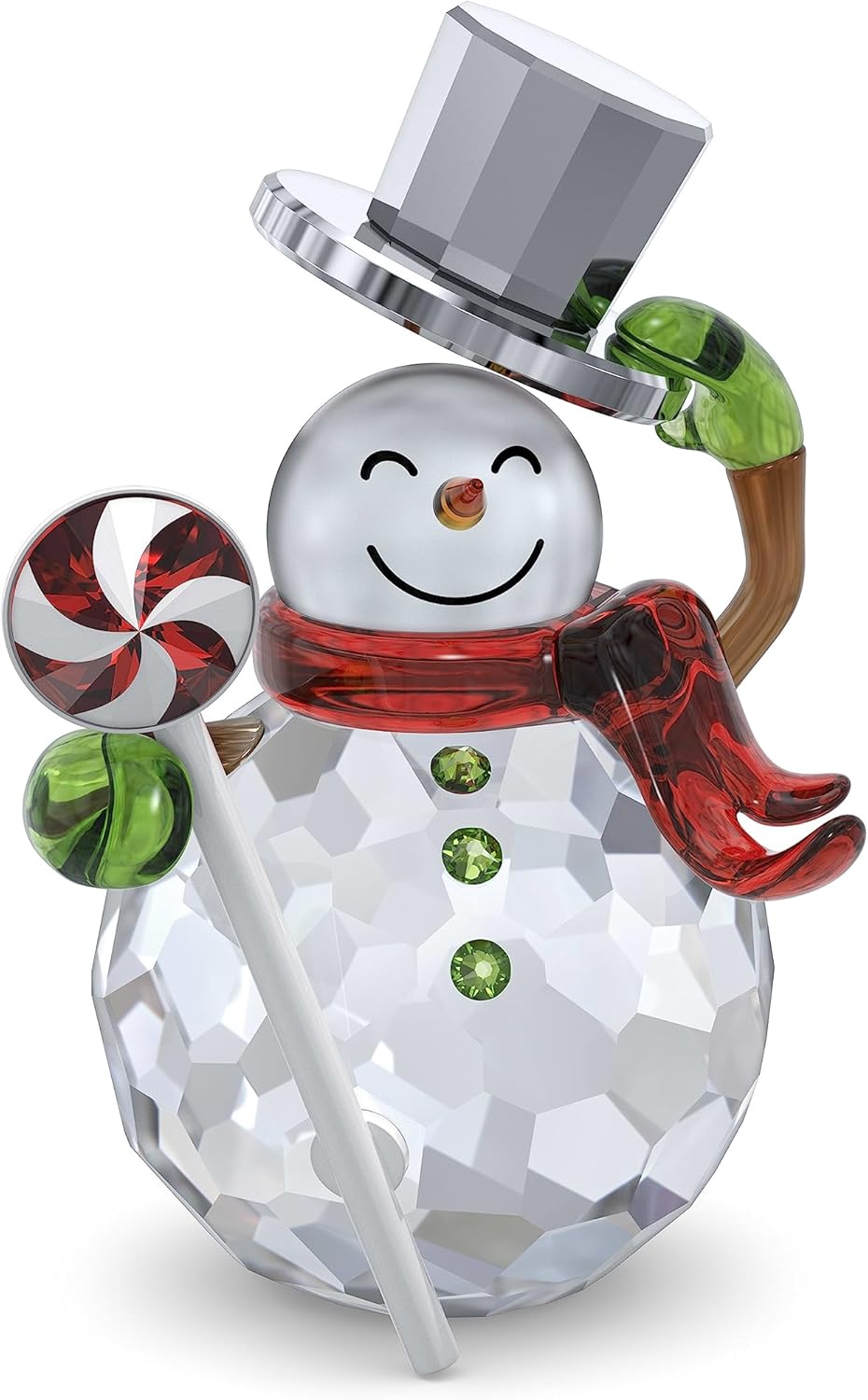 Swarovski Holiday Cheers Dulcis Snowman Figurine for Festive Decor